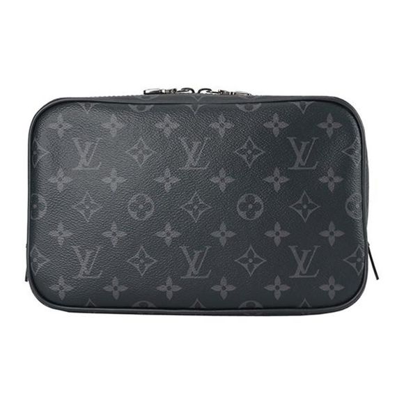 Louis Vuitton Trousse De Toilette PM Travel Pouch Gray - Picture 1 of 8
